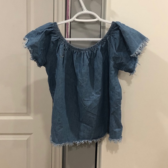 Jean Top (can be worn off the shoulders) - Picture 2 of 2